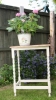 Charming Shabby Chic Oak Occasional / Side Table With Barley Twis