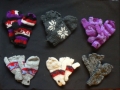 Sale! Nepalese handmade fingerless glove-mittens